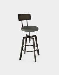 Arlo Swivel Adjustable Industrial Stool USMB