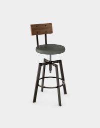Arlo Swivel Adjustable Industrial Stool USWB