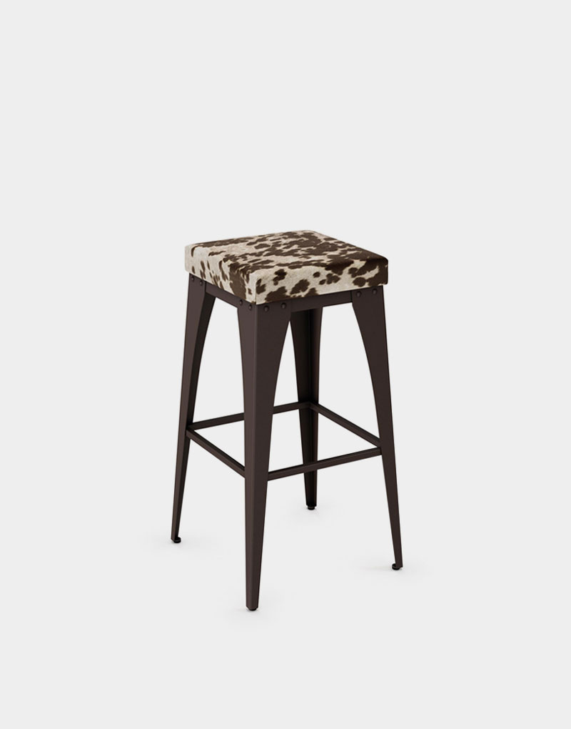 Ashton Industrial Backless Stool Cushion Seat
