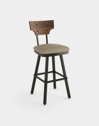 Georgia Swivel Stool Upholstered Seat