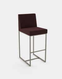Hazel Contemporary Stool Red
