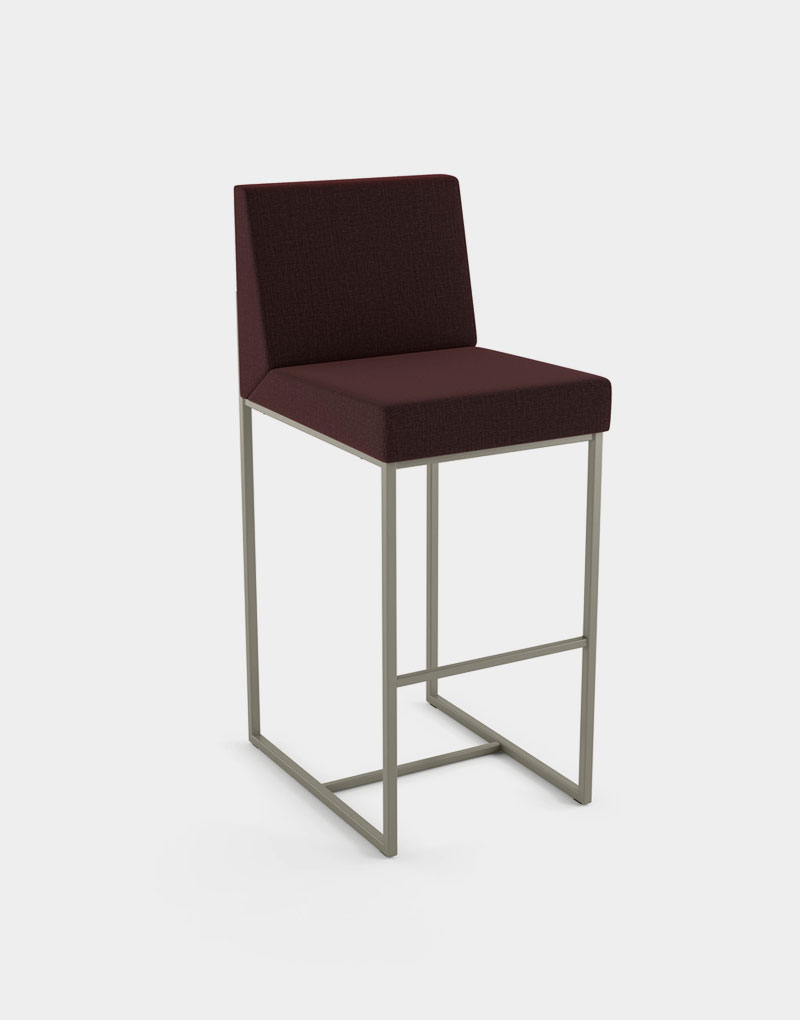 Hazel Contemporary Stool Red