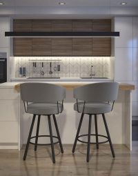 Madelyn Upholstered Contemporary Stool Inspo