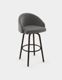 Micah Contemporary Stool Grey