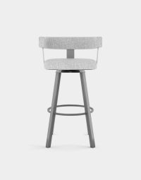Porter Contemporary Stool White Front