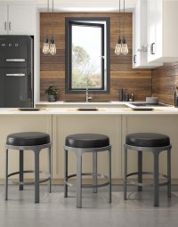 Wiley Backless Industrial Stool design inspo